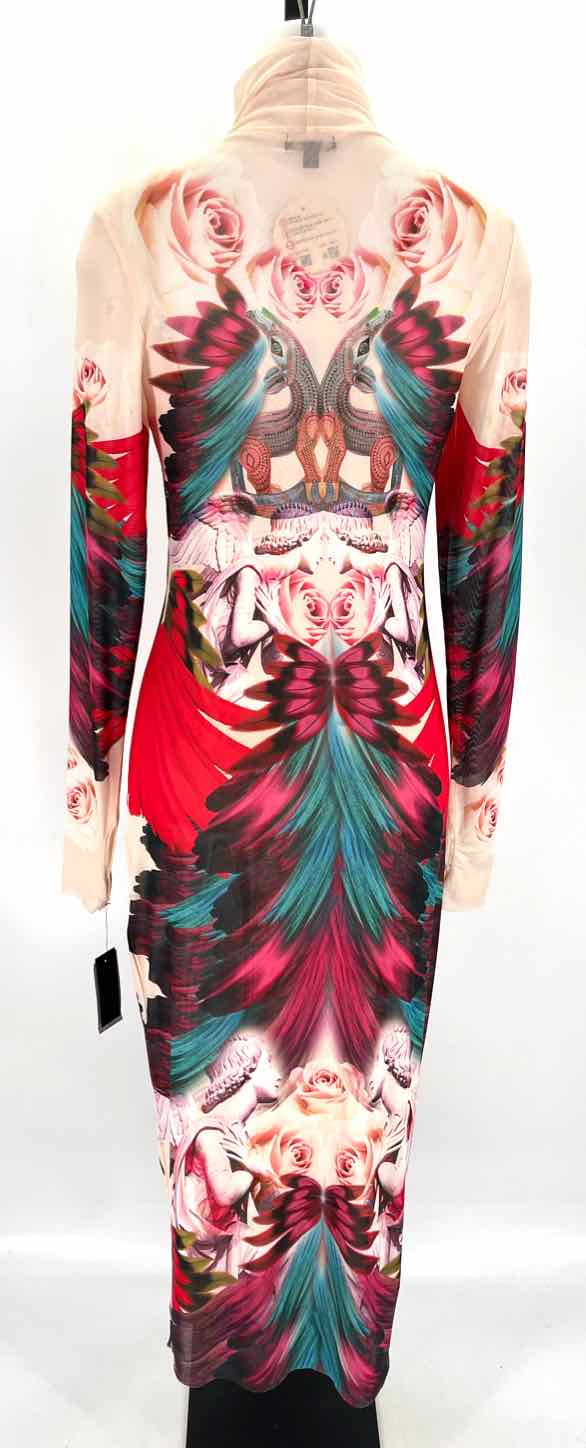 Size L Multi-Color Mesh Dress