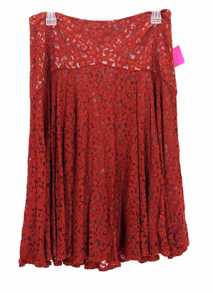 Size 6 Burnt Orange Skirt