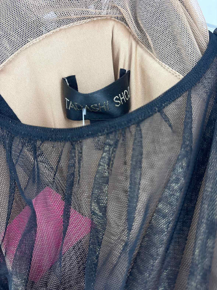 Size 6 TADASHI SHOJI Black PROM
