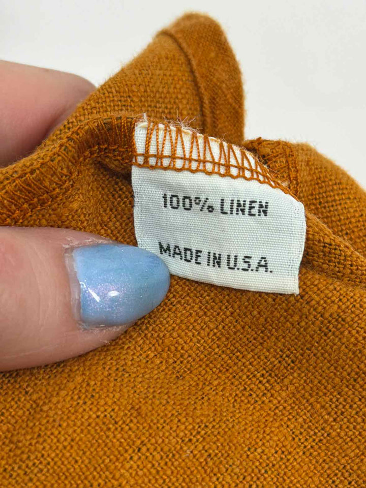 Size M BRYAN WALKER Mustard Vest