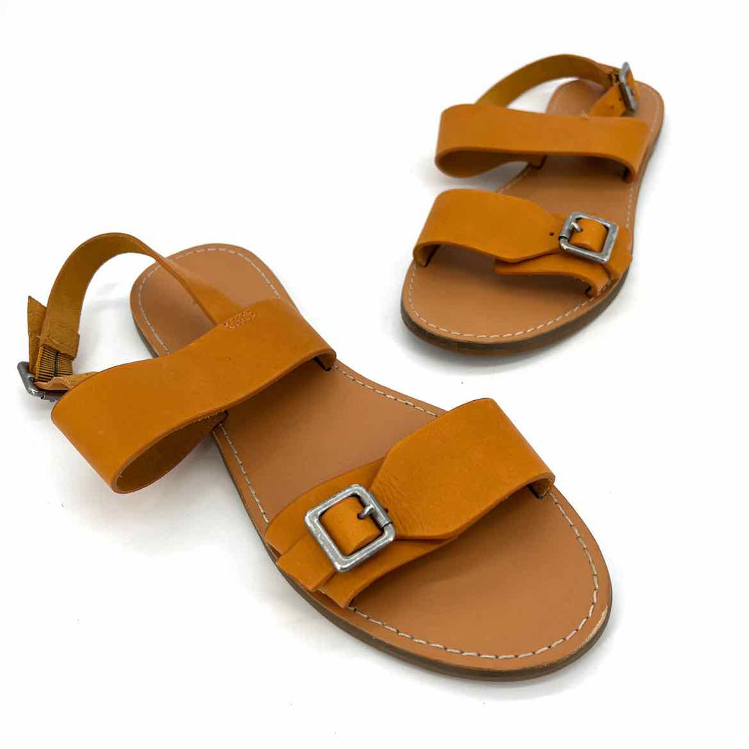 Shoe Size 9 MADEWELL Camel Leather Sandals