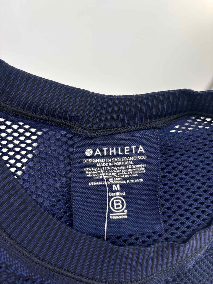 Size M Athleta Navy Shirt