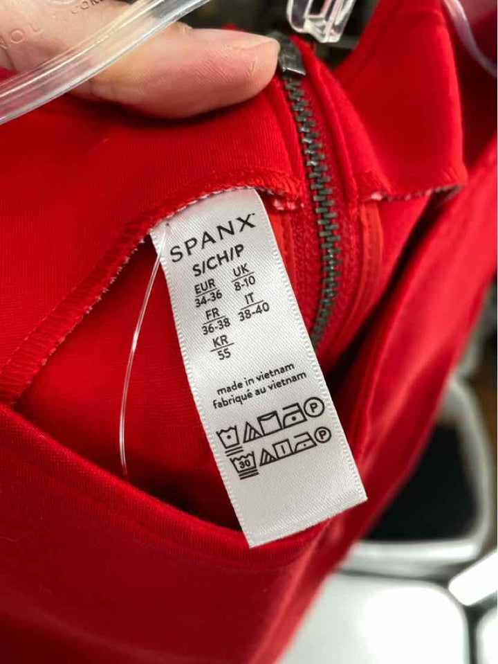 Size S SPANX Red Dress