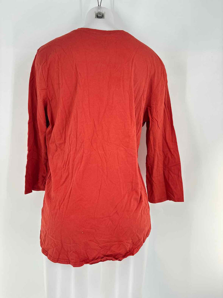 Size L Orange Shirt