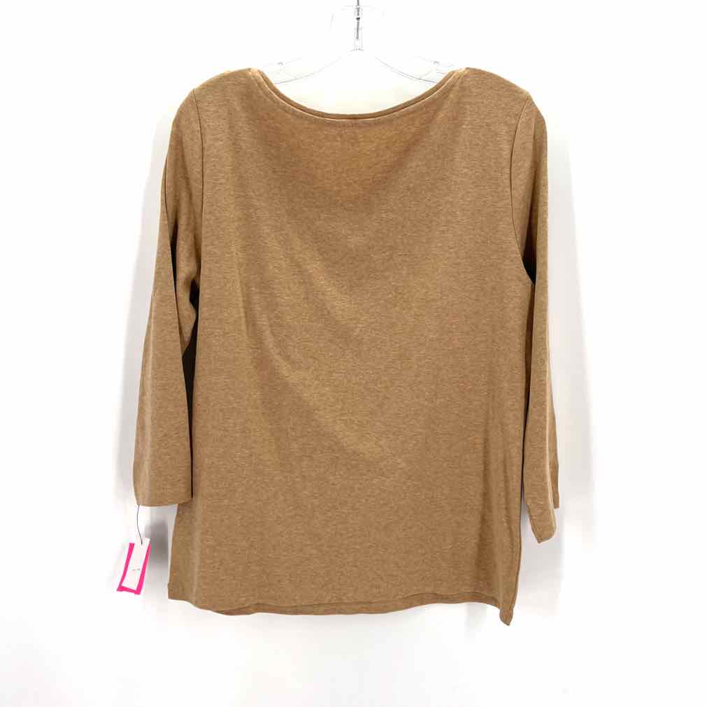 Size L Talbots Brown Shirt