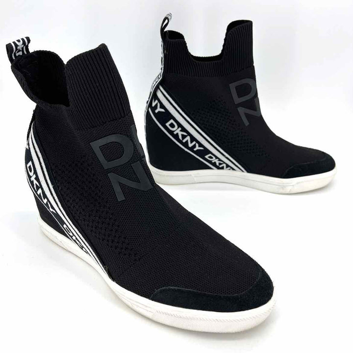 Shoe Size 8.5 DKNY Black Sneakers