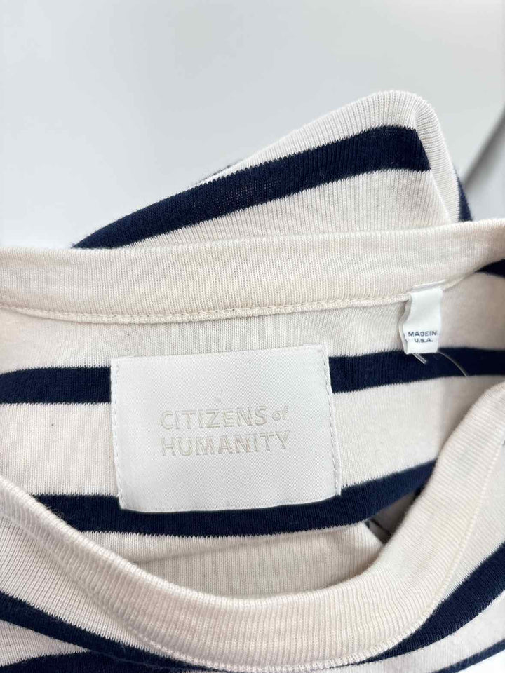 Size XS CITIZENS OF HUMANITY Cream Shirt