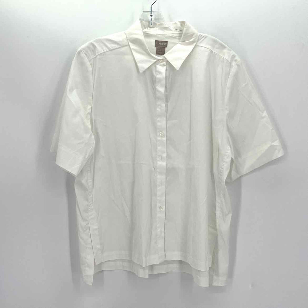 Size 2 Chico's White Shirt
