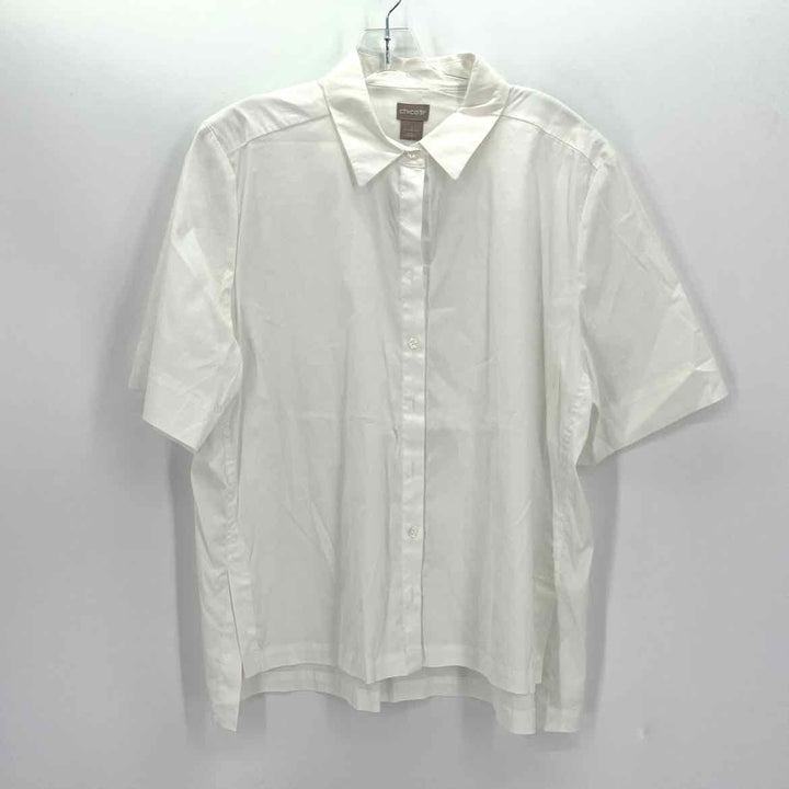 Size 2 Chico's White Shirt