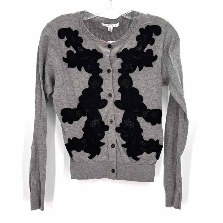 Size S CABI Gray Sweater
