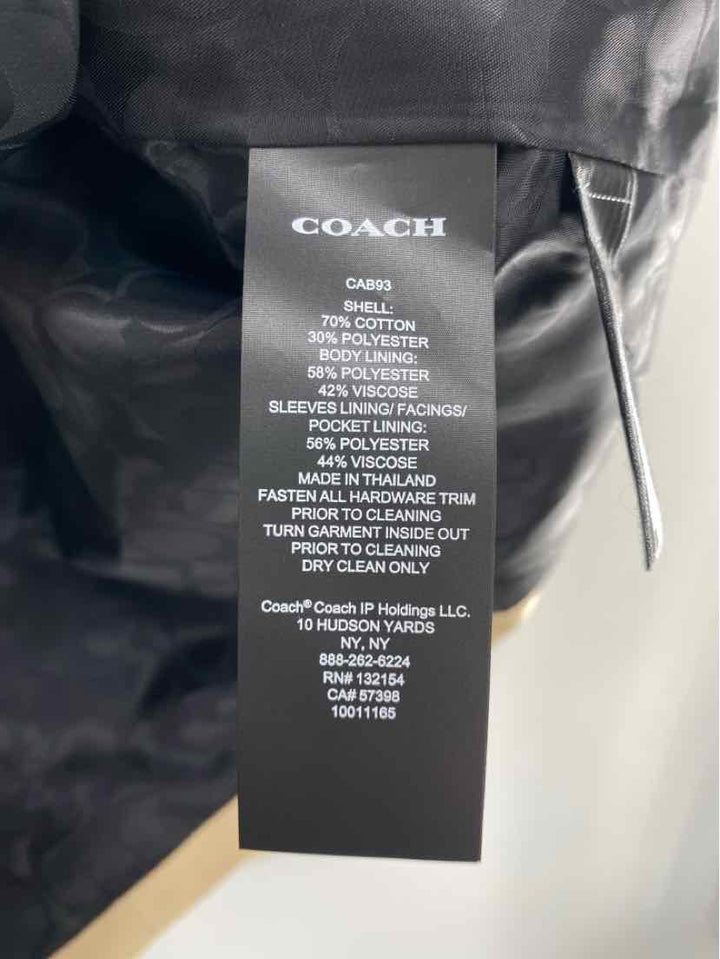 Size S Coach Tan Luxury - Jacket