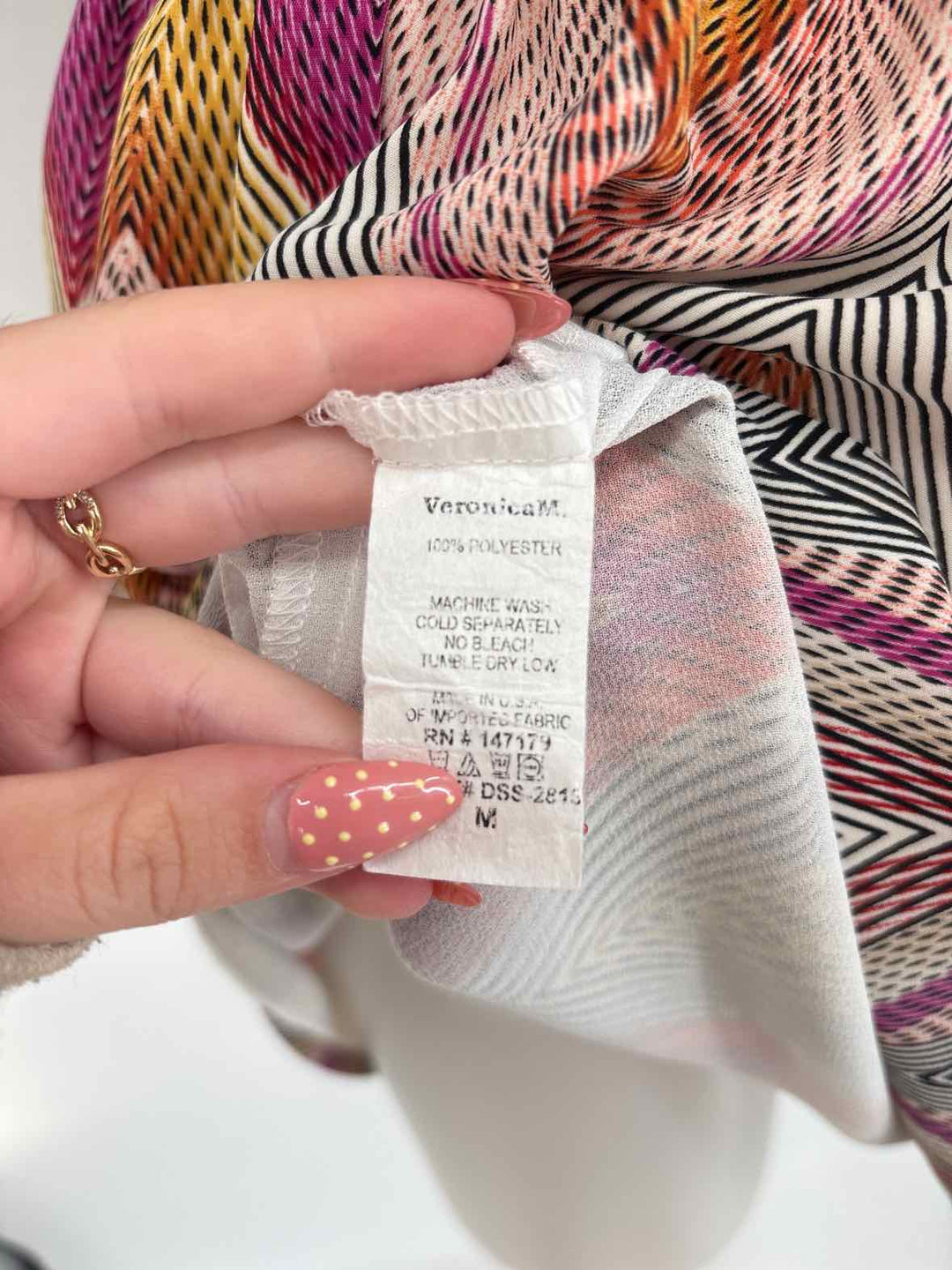 Size M VERONICA M Multi-Color Dress