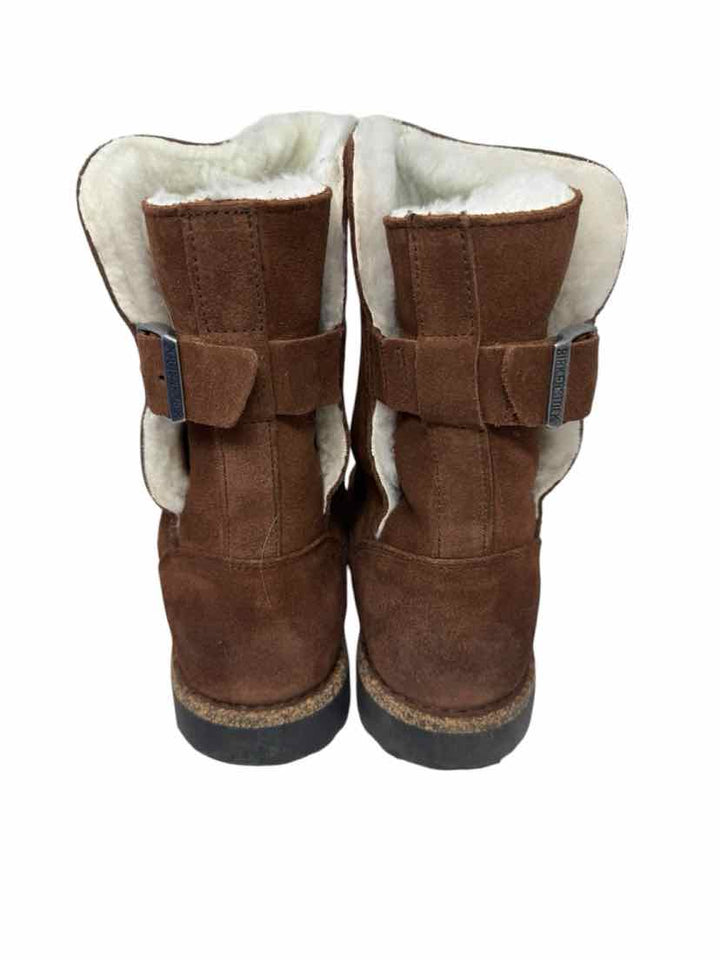Shoe Size 39 Birkenstock Tan Suede Boots