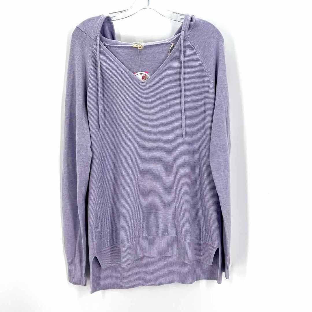 Size XL CALIA Lavender Knit Sweater