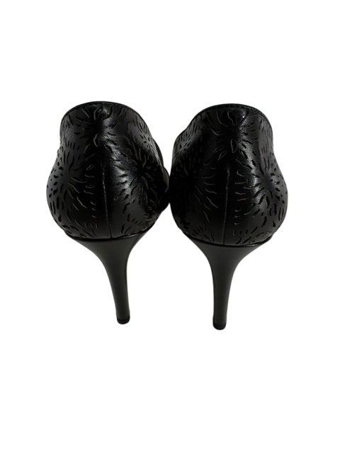 Shoe Size 35 Black Leather Pumps