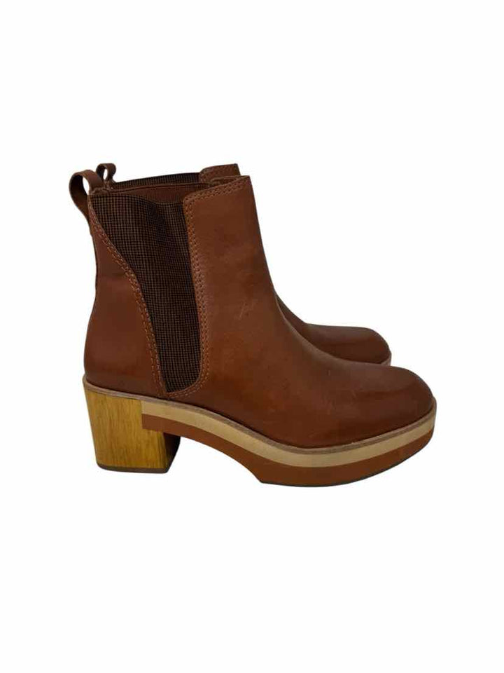 Shoe Size 8.5 Bernardo Brown Leather Boots
