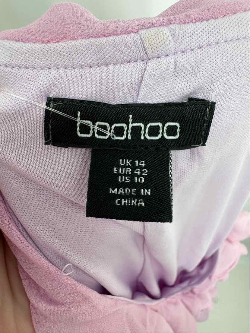 Size 10 BOOHOO Purple Dress