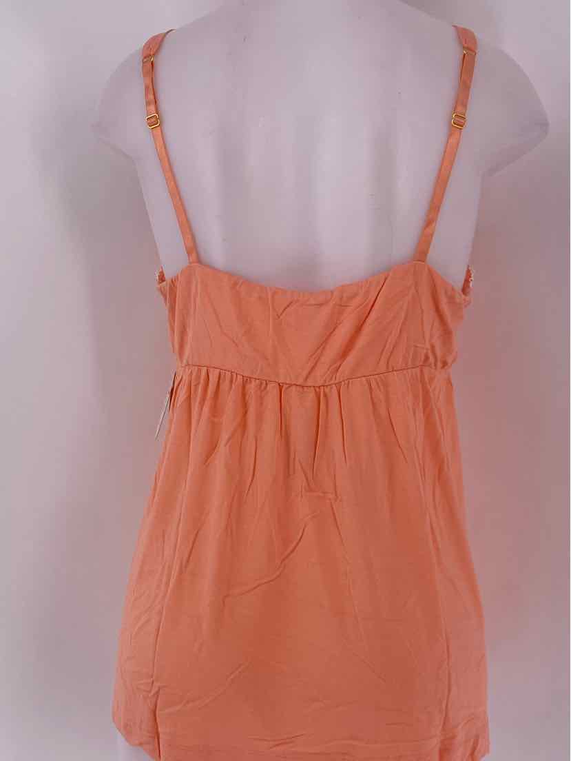 Size XL SOMA Peach Lace Shirt