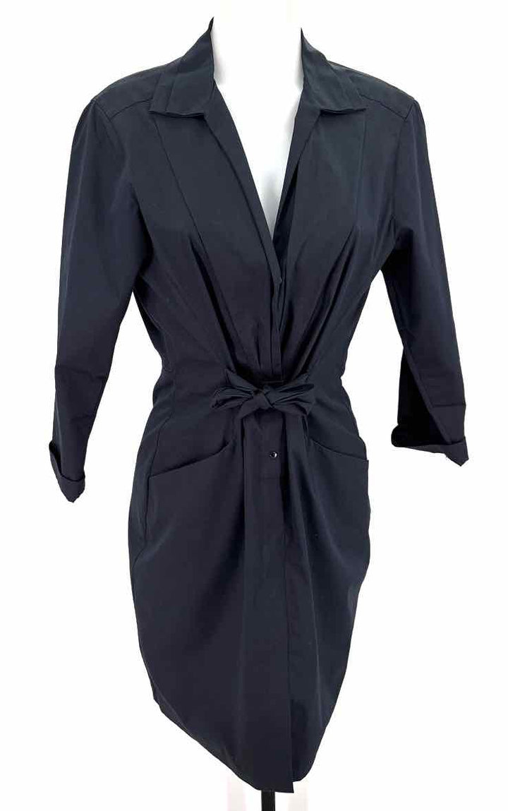 Size 8 TAHARI Navy Dress