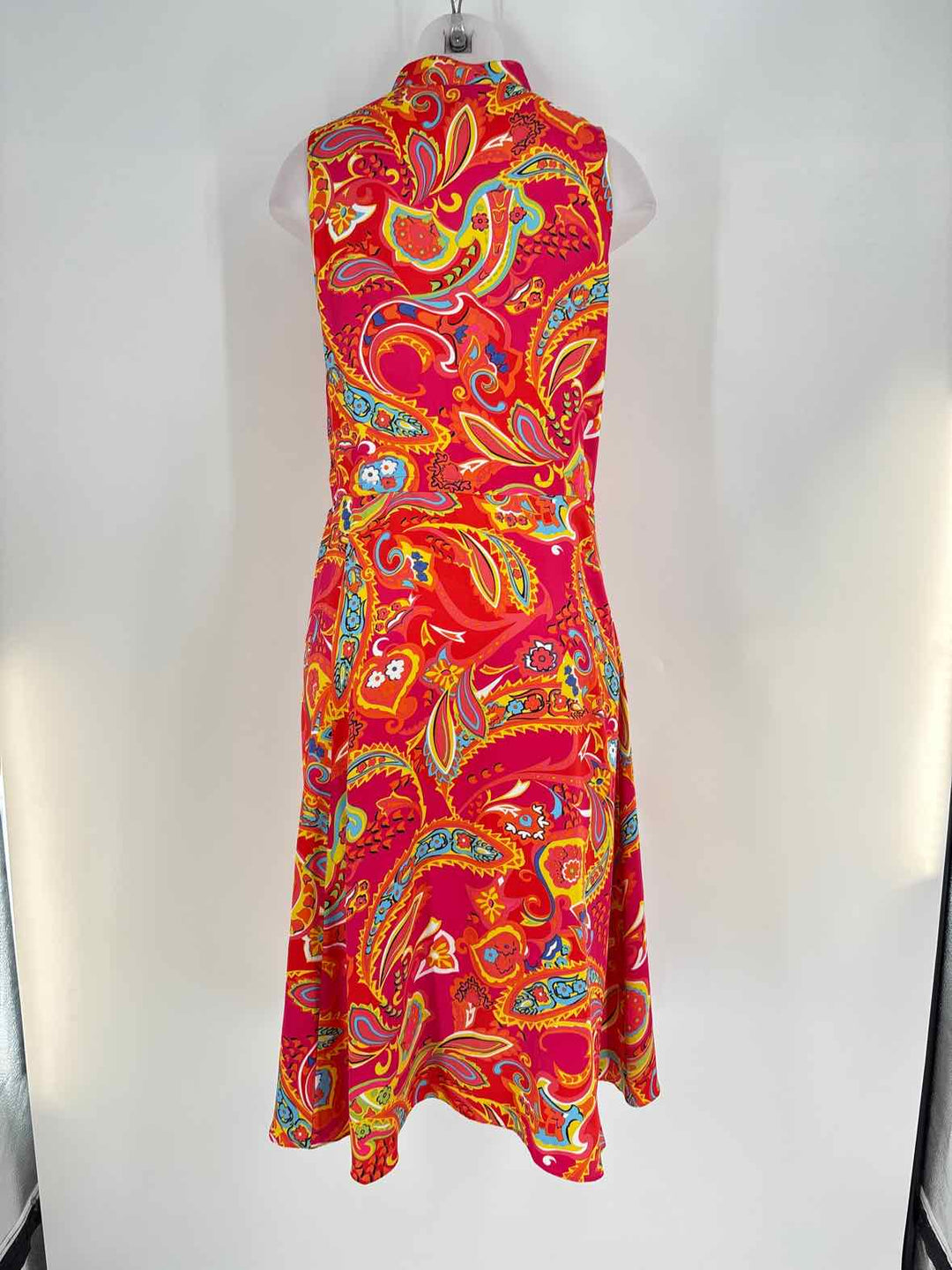 Size 8 Anne Klein PINK PRINT Dress