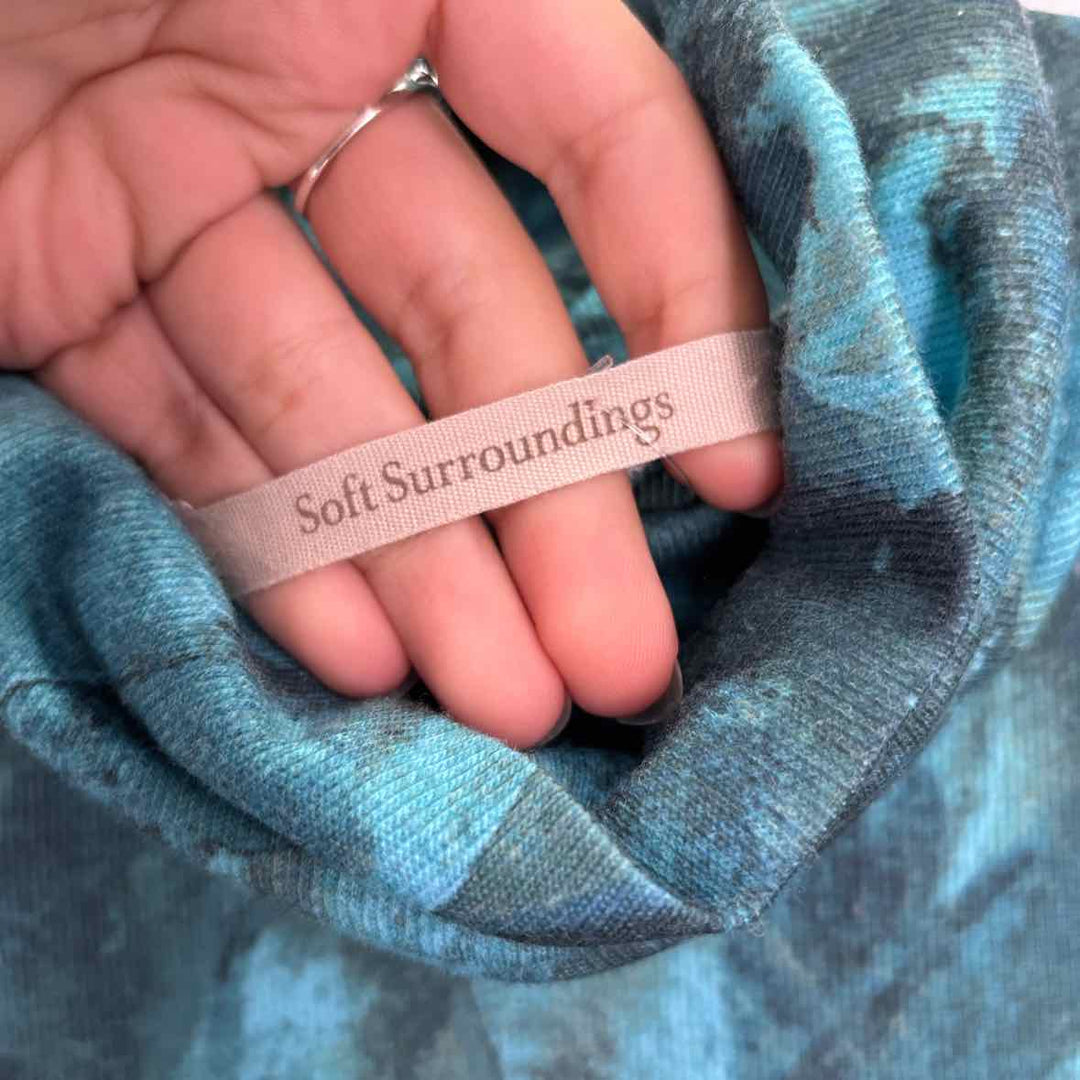 Size M SOFT SURROUNDINGS Teal Sweater