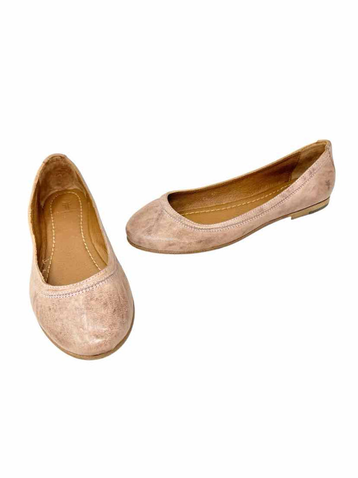 Shoe Size 8 Frye Brown Leather Flats