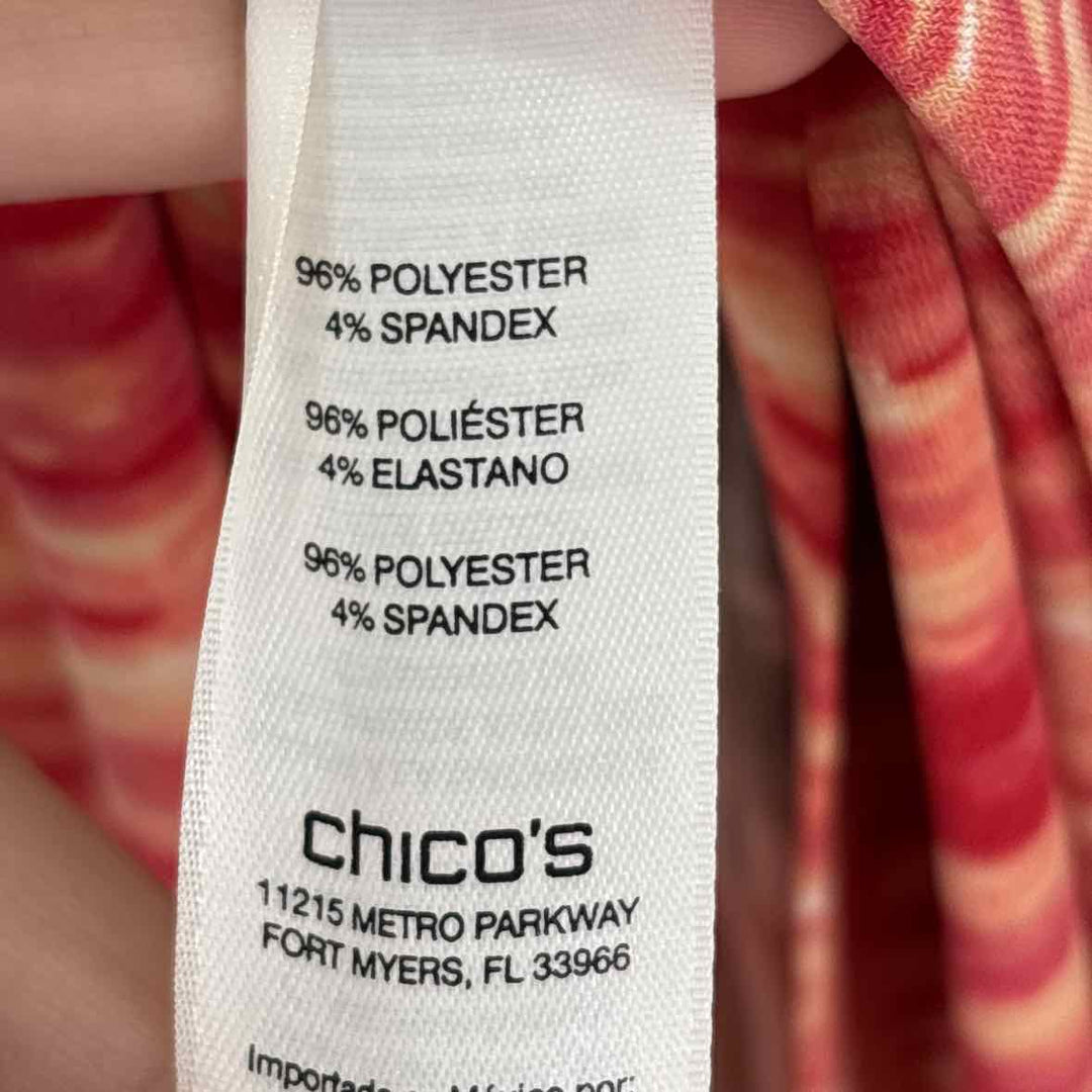 Size M Chico's Orange Skirt