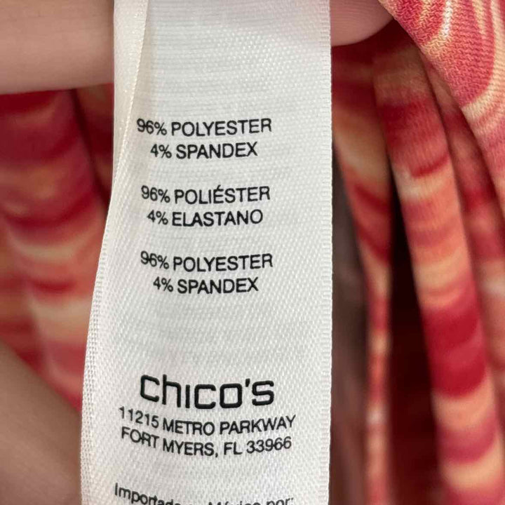 Size M Chico's Orange Skirt