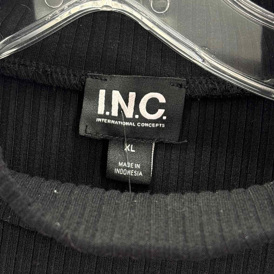 Size XL INC Black Sweater