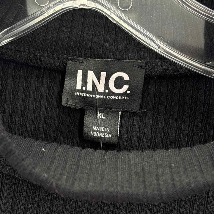 Size XL INC Black Sweater