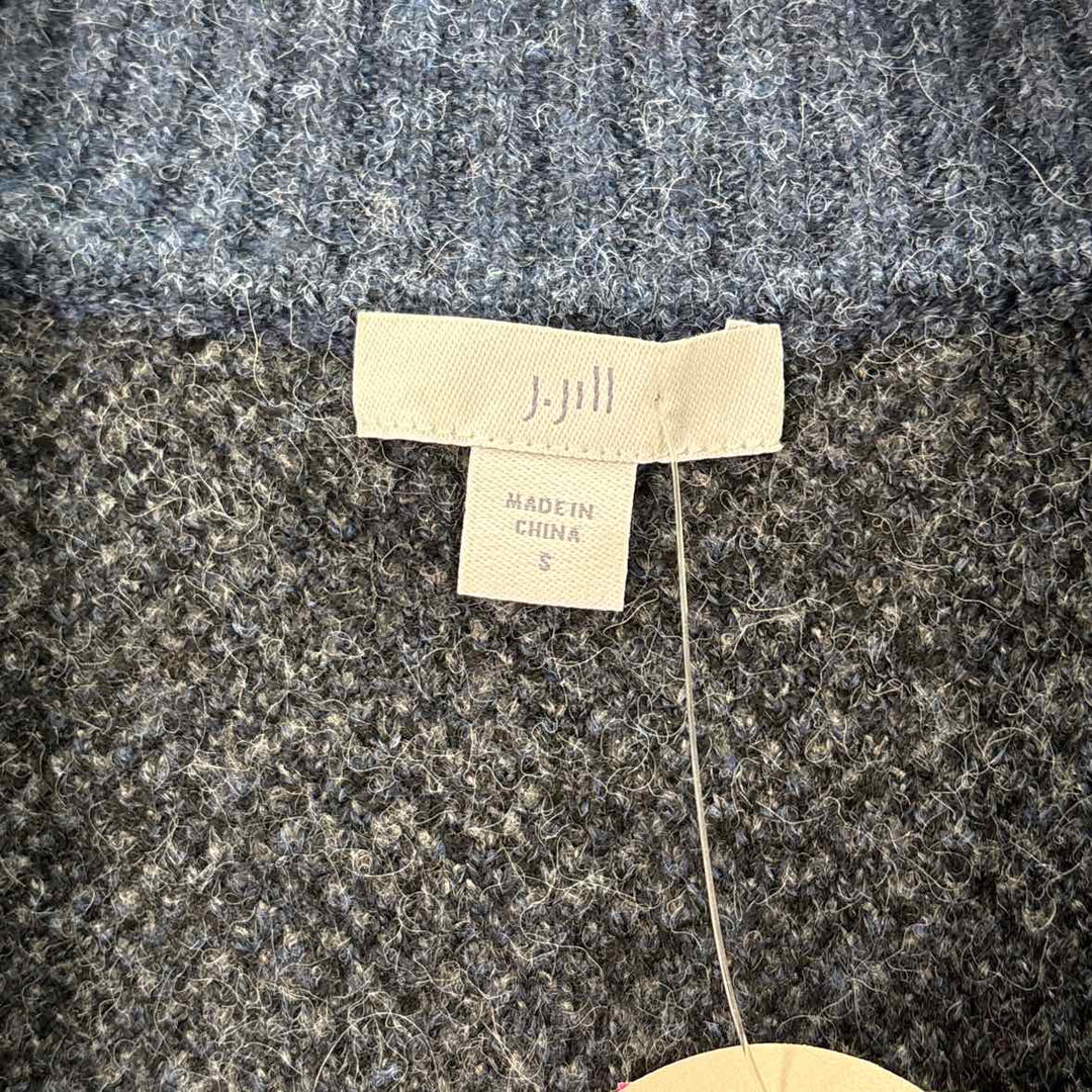 Size S J JILL Navy Knit Cardigan