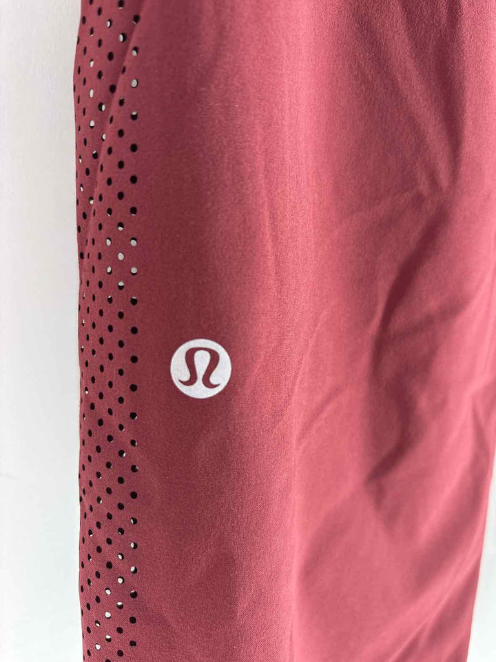 Size 6 Lululemon Burgundy Pants
