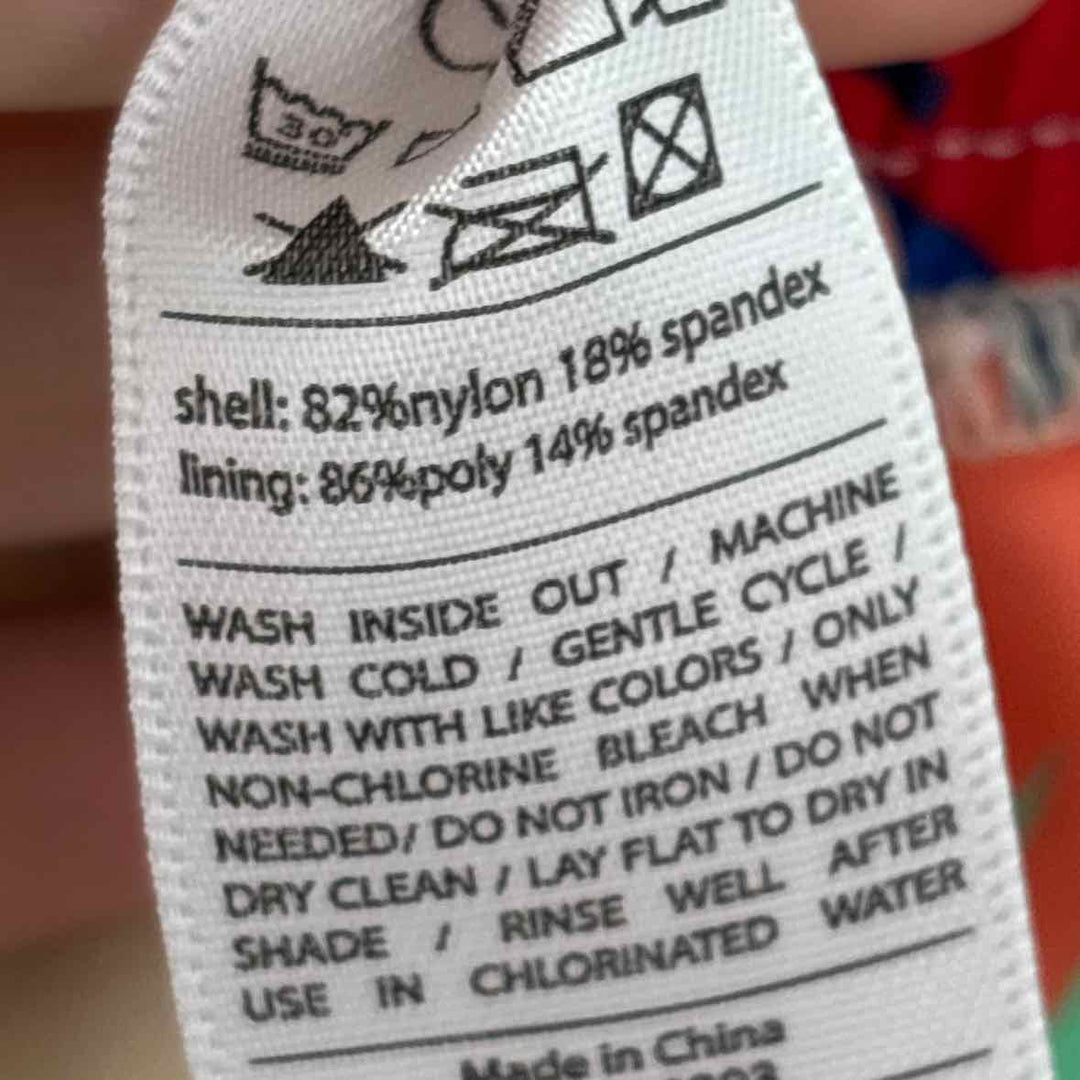 Size 2 Multi-Color Swimsuit