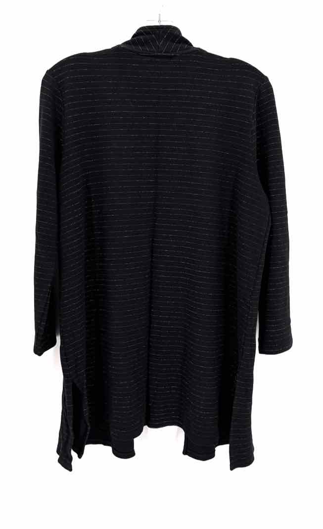 Size L J JILL Black Sweater