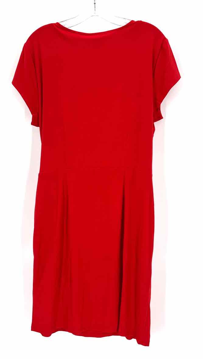 Size XL INC Red Knit Dress