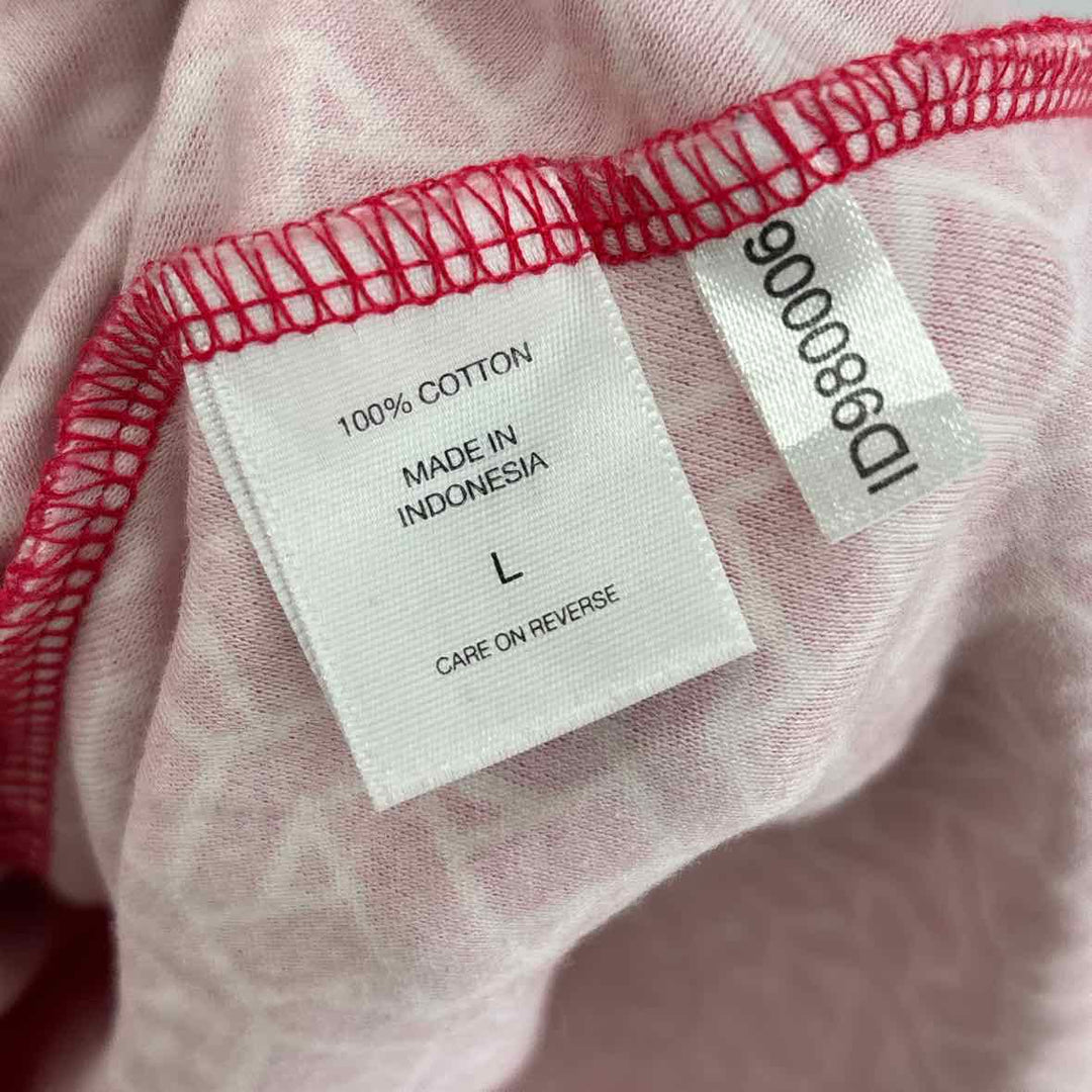 Size L NY & CO Pink Cotton Dress