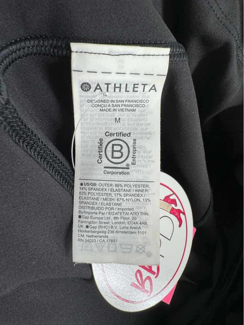 Size M Athleta Black Shorts