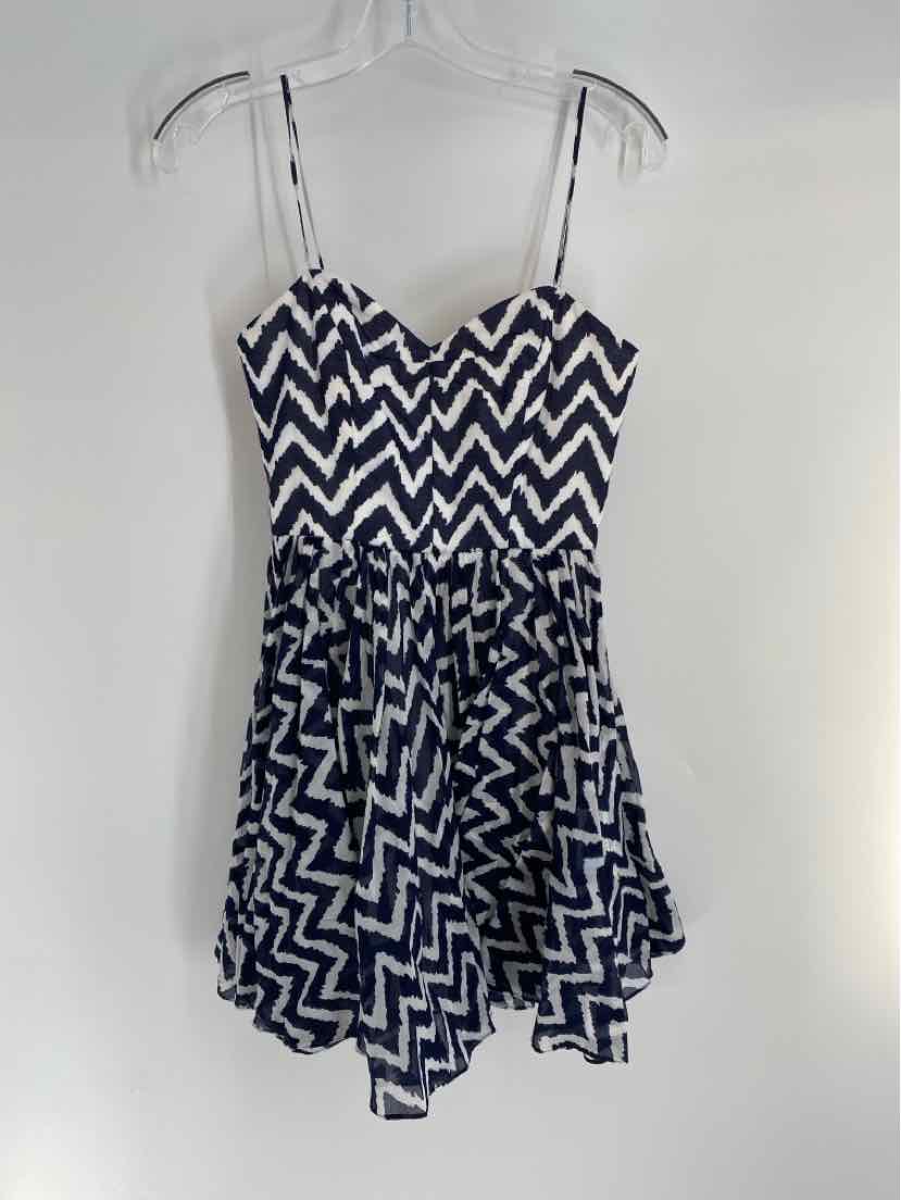 Size 0 MILLY Navy Dress