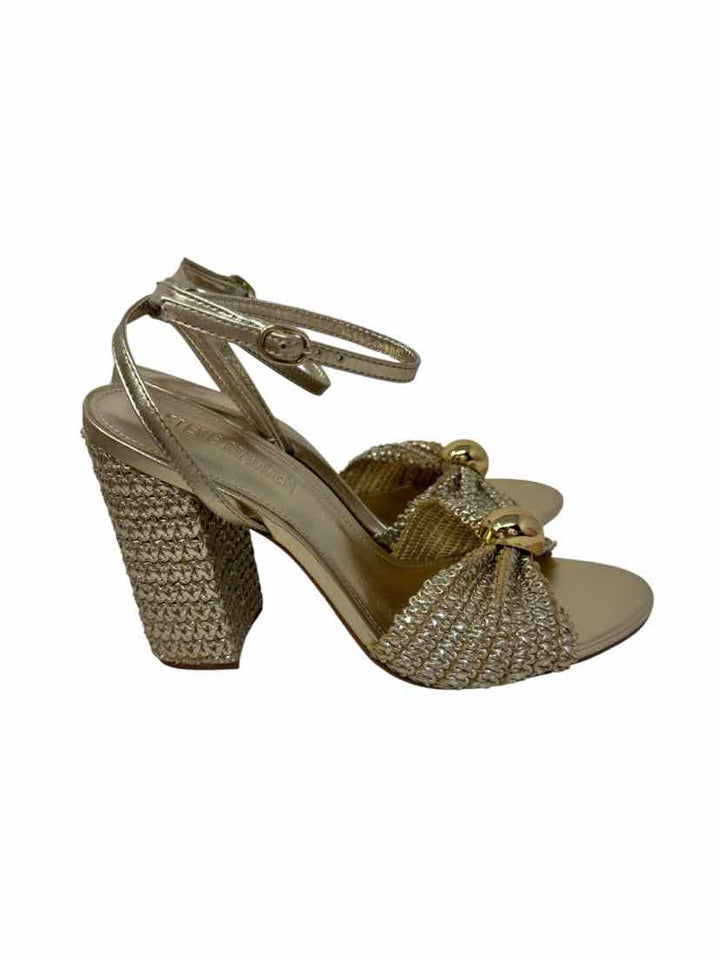 Shoe Size 8 Steve Madden Gold Heels
