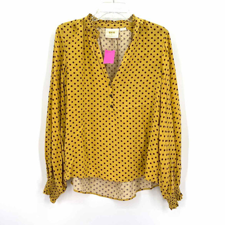 Size M MAEVE Yellow Shirt