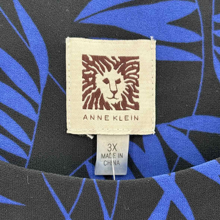 Size 3X Anne Klein Black Shirt