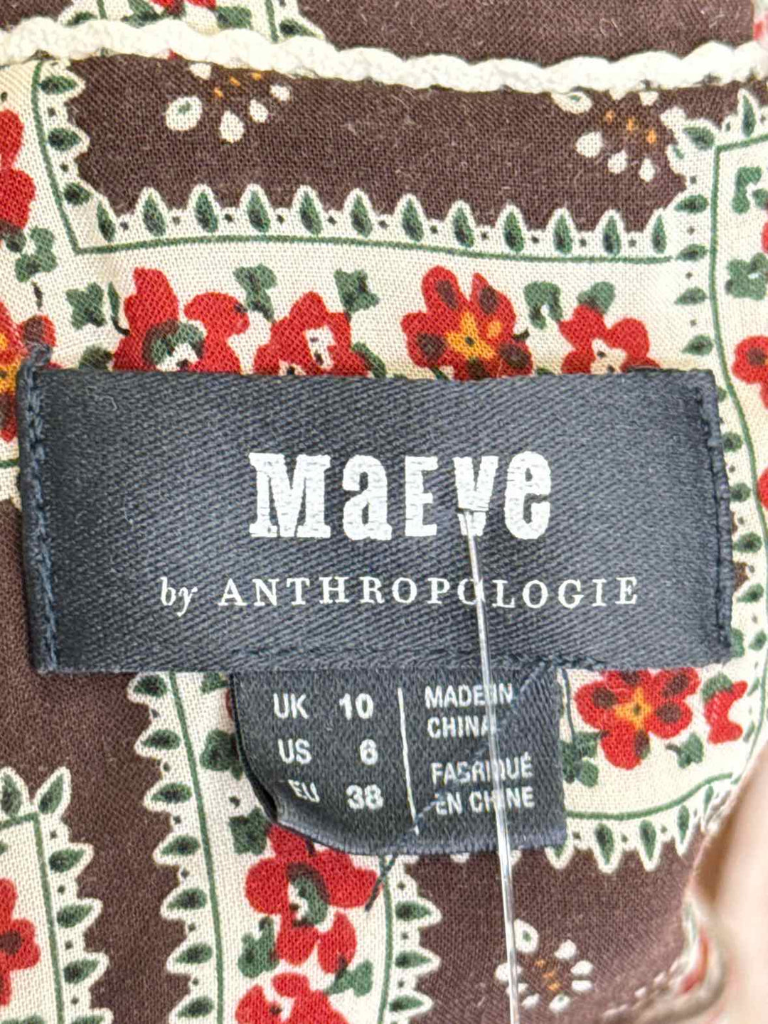 Size 6 MAEVE Tan Dress
