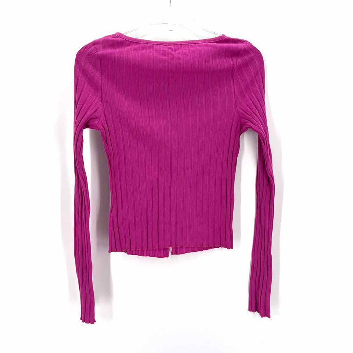Size S FREE PEOPLE Fuschia Shirt