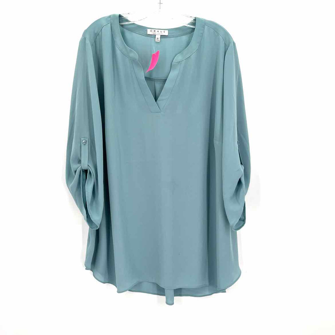 Size 3X CHAUS Green Shirt
