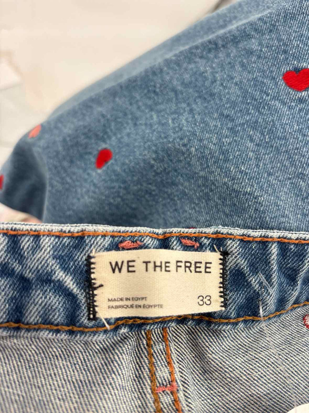Size 33 FREE PEOPLE Denim Pants