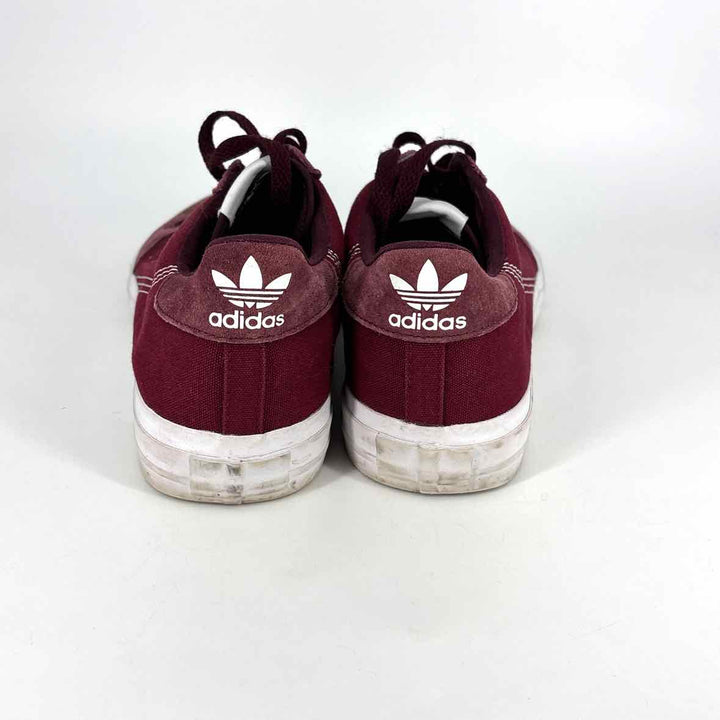 Shoe Size 9.5 Adidas Plum Suede Sneakers
