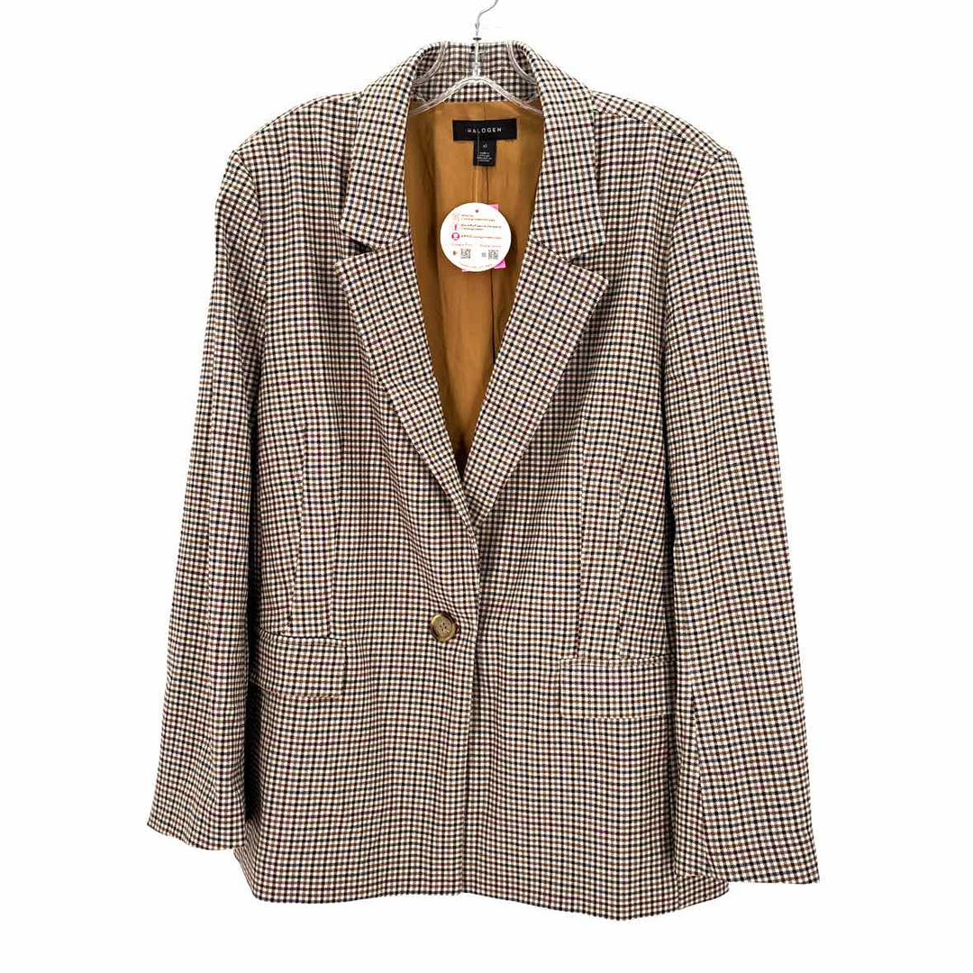 Size XL HALOGEN Multi-Color Knit Jacket