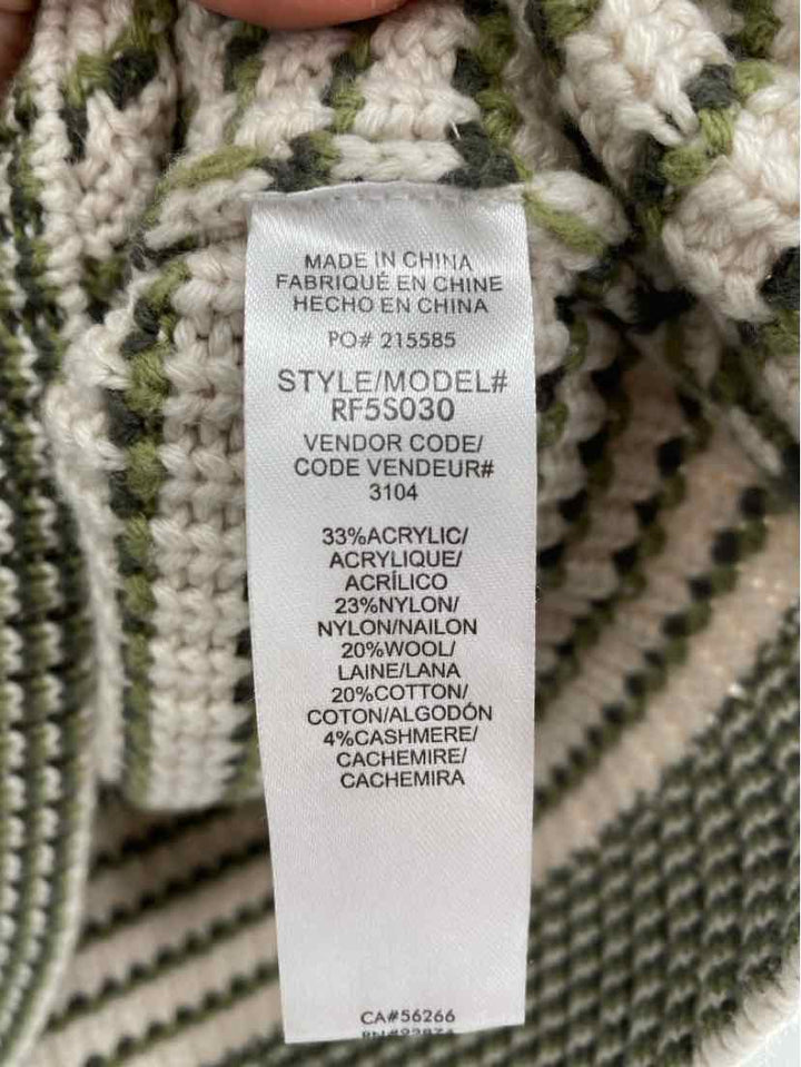 Size S Splendid Olive Knit Sweater