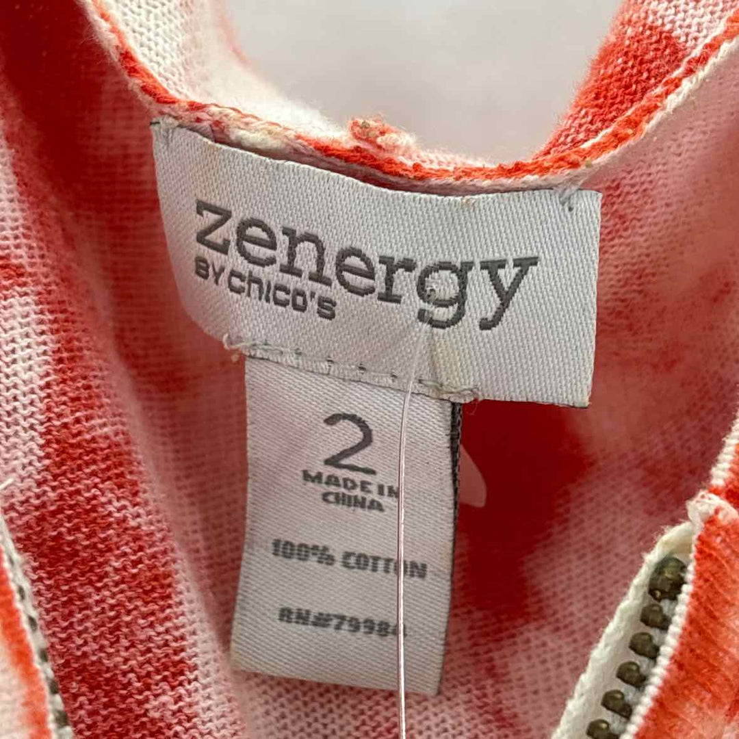 Size L Chico's Orange Jacket
