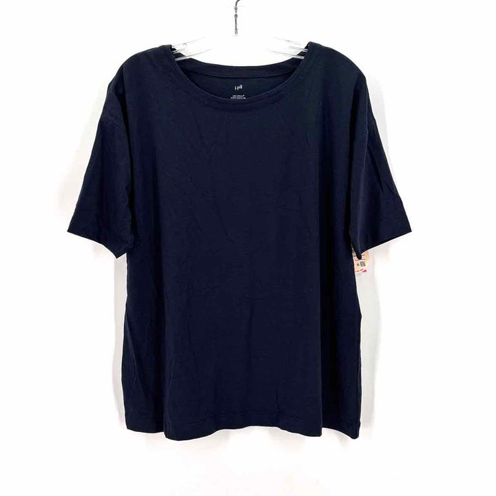 Size M J JILL Navy Shirt